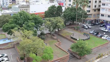 La Plaza Lavalle de Bahía Blanca.