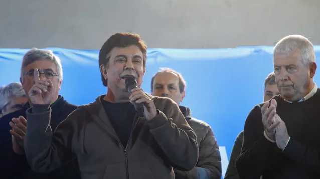 El intendente de La Matanza, Fernando Espinoza.