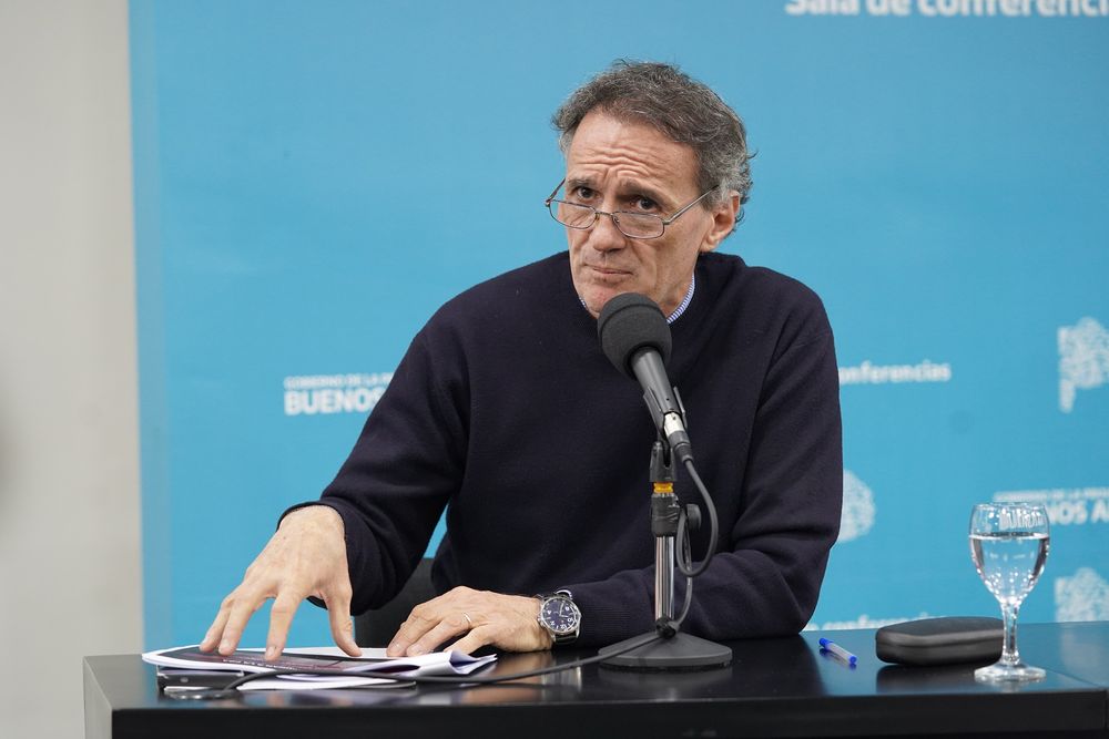Gabriel Katopodis, ministro de Infraestructura bonaerense. 