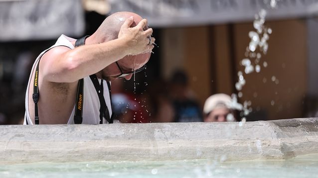 La ola de calor, una preocupación para los ciudadanos. (Agencia Xinhua)