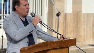 El intendente de Puan, Diego Reyes.