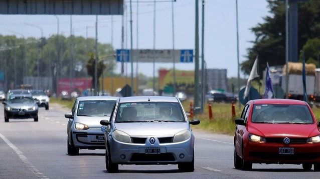 Fuerte tránsito hacia la Costa Atlántica.