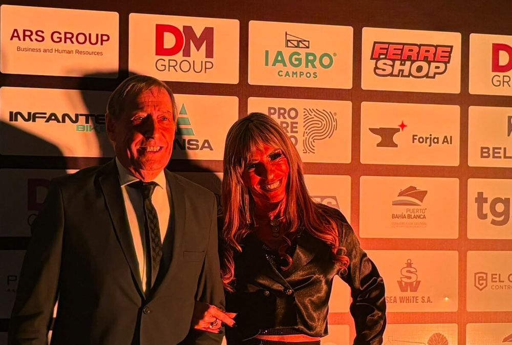 Ricardo Rabbione y su pareja.