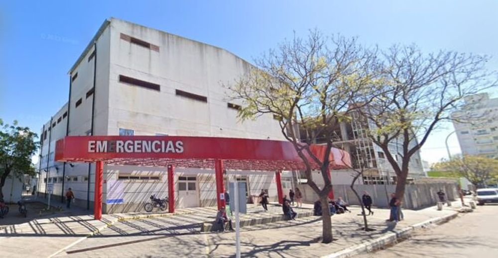 Hospital Municipal de Bahía Blanca. - Archivo -