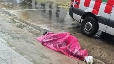 El delincuente abatido en El Palomar.