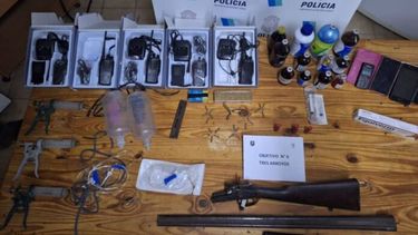 Elementos secuestrados en Pringles y Tres Arroyos. - La Voz del Pueblo -