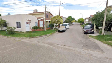 La intersección de las calles Paunero y Pilcomayo, en Pigüé, donde fue asesinado Raúl Oscar Barragán.