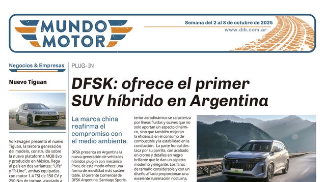 Edición 1096 Suplemento Mundo Motor - Semana del 2 al 8 de octubre