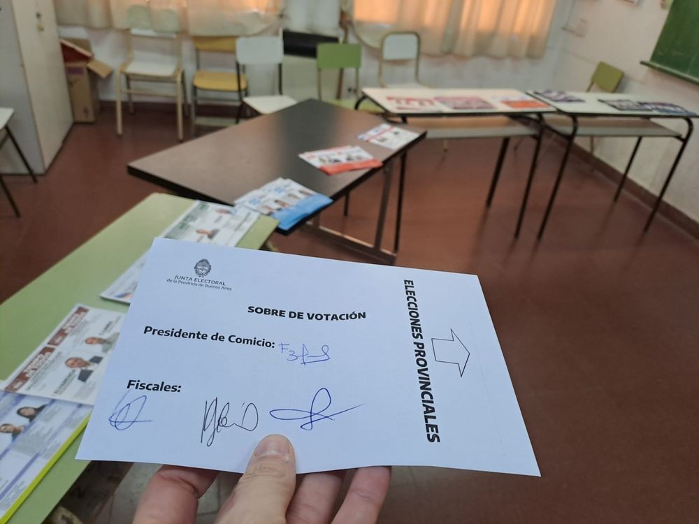 El voto en las elecciones bonaerenses.&nbsp;