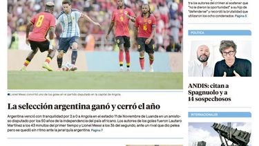 edicion impresa 15/11/2025