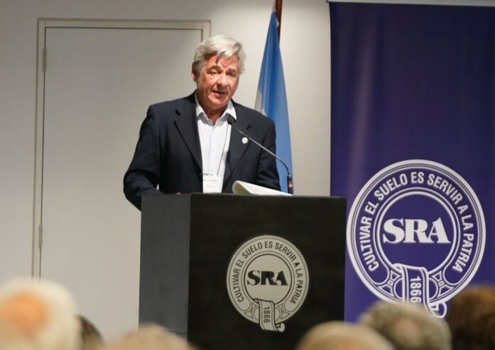 Nicolas Pino, presidente de la Sociedad Rural.