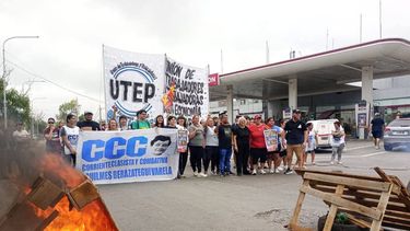 Una protesta de organizaciones sociales.&nbsp;