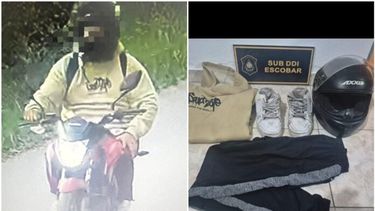 Imágenes tomadas por las cámaras del municipio de Escobar.