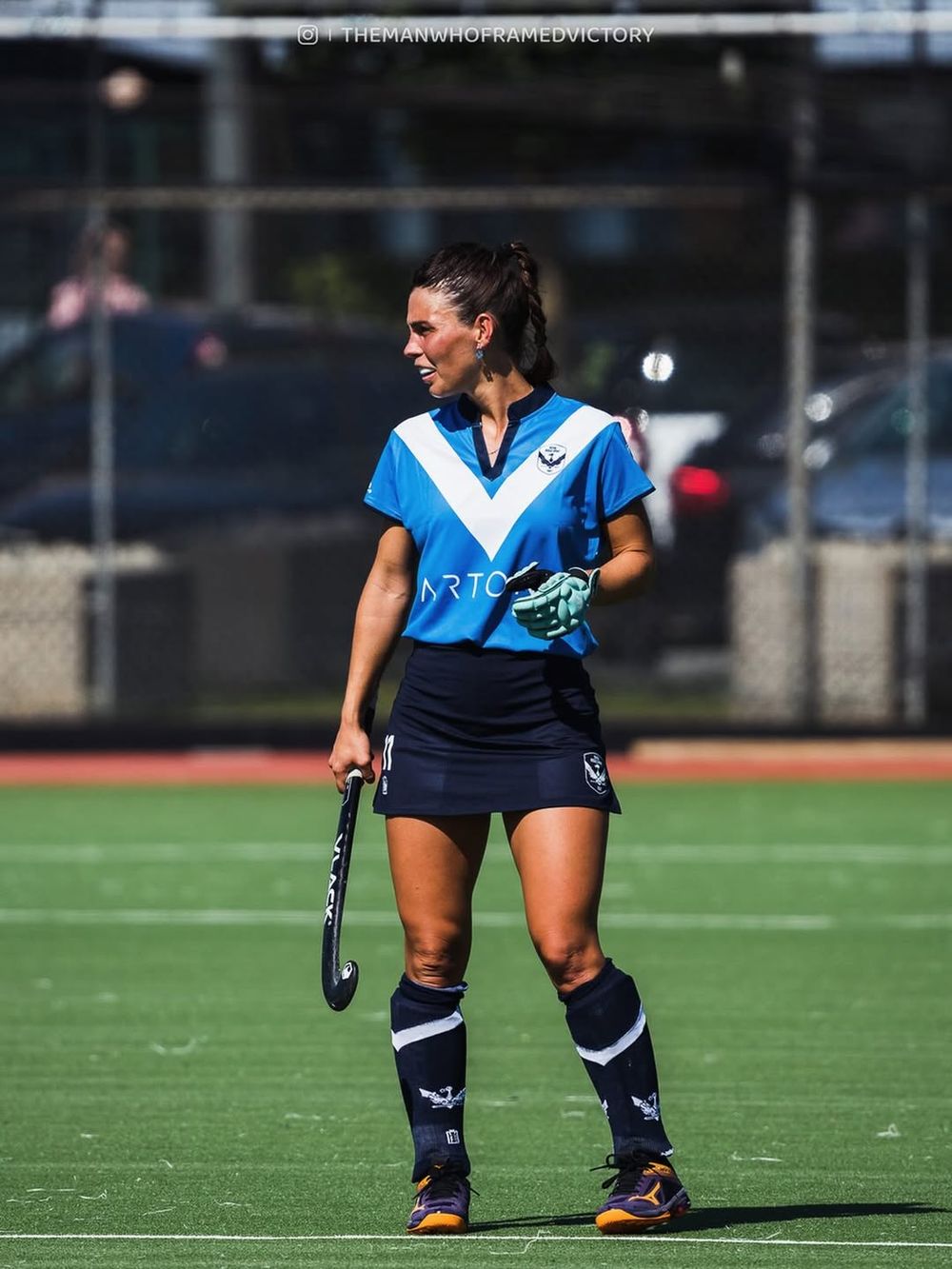 Emilia García Munitis juega su segunda temporada en el Uccle Sport de Bélgica.