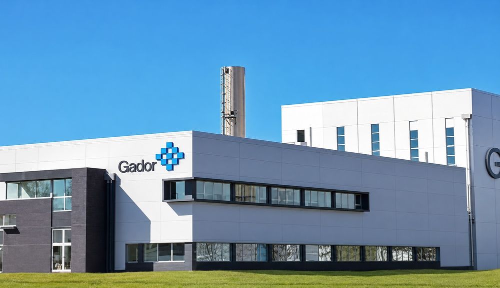 La planta de Gador en el Parque Industrial de Pilar.