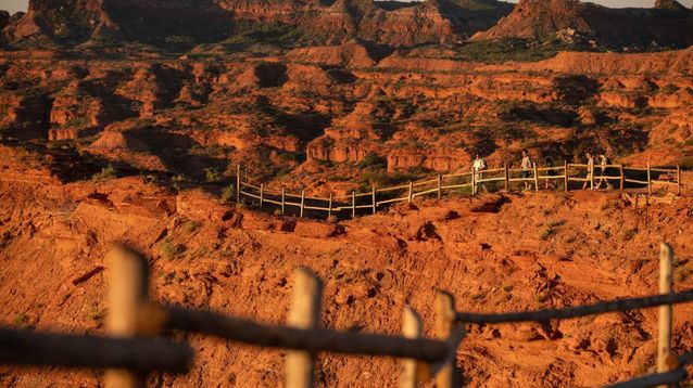 El parque nacional Sierra de las Quijadas, en San Luis.&nbsp;