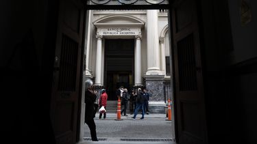La sede del Banco Central en Buenos Aires. (Agencia Xinhua)&nbsp;