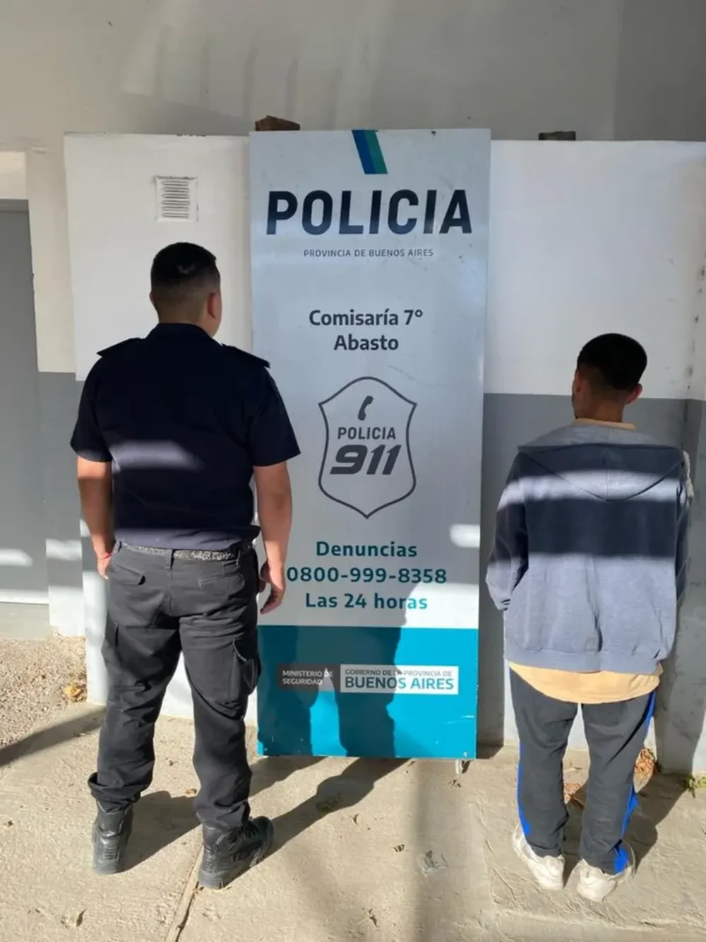 El agresor le pegó un tiro en el pecho a su novia. (Policía Bonaerense)