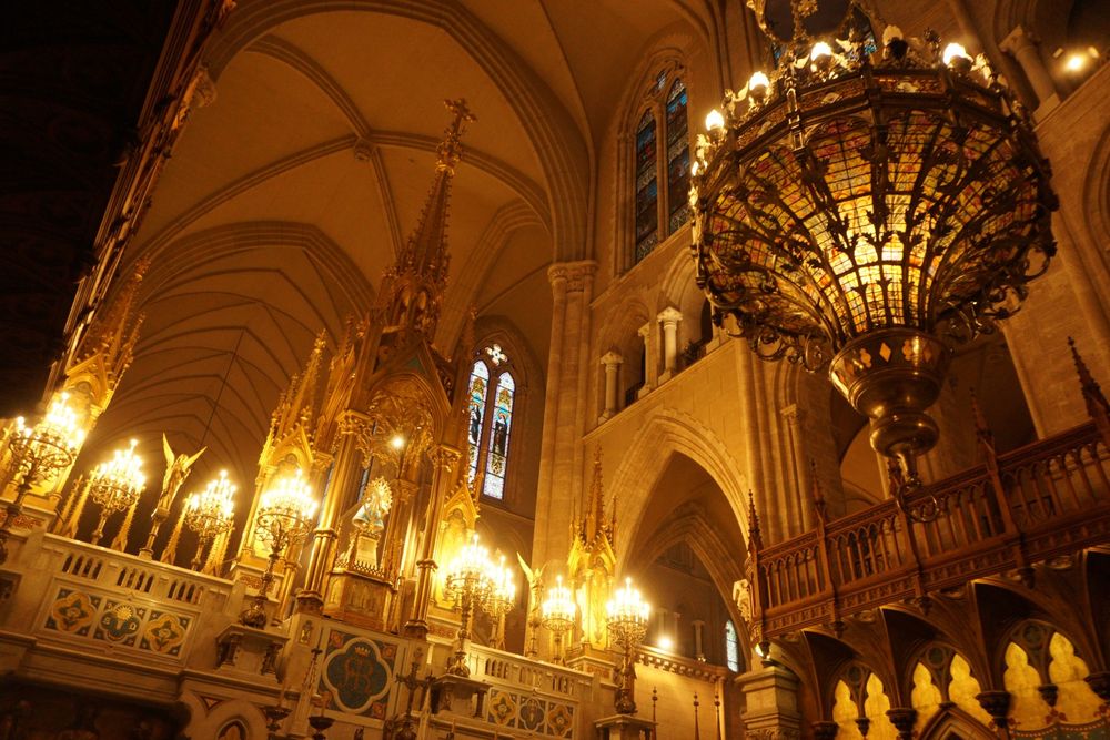 El Santuario de la Virgen de Luján, en el corazón de la basílica.