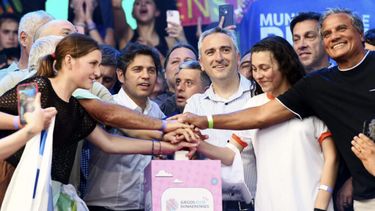 Axel Kicillof en el inicio de los Juegos Bonaerenses.