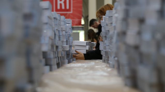 Las boletas de las elecciones 2025.&nbsp;