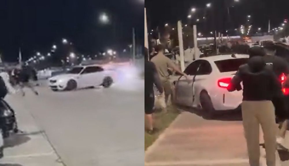 Imágenes de la picada ilegal.&nbsp;