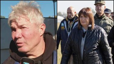 El abogado Fernando Burlando y la ministra Patricia Bullrich.