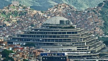 El helicoide, en el centro de Caracas, Venezuela.&nbsp;