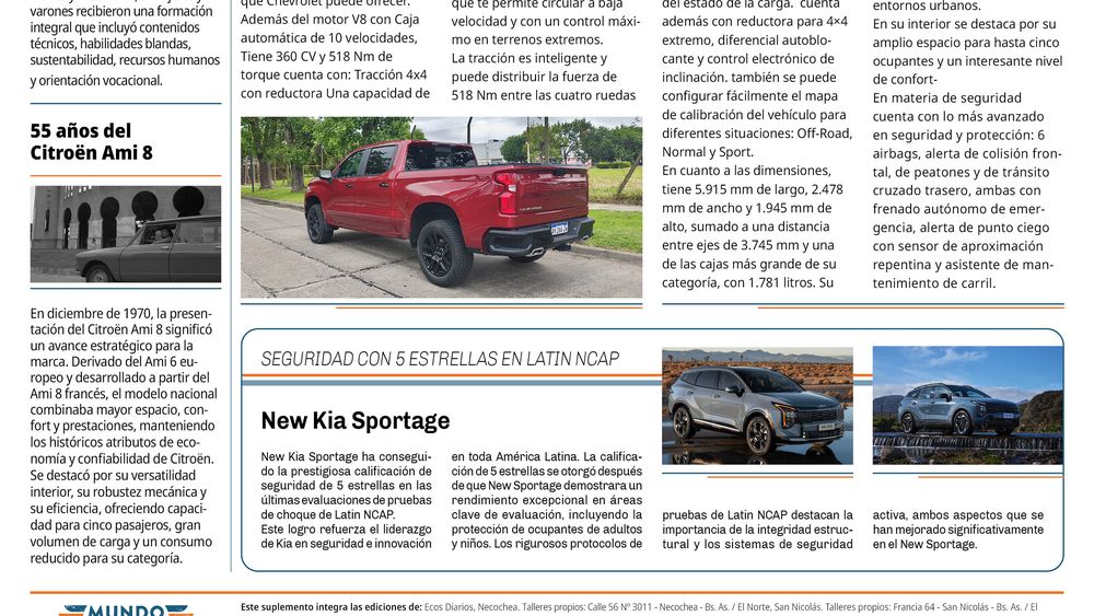 Edición 1109 Suplemento Mundo Motor - Semana del 1 al 7 de enero de 2026