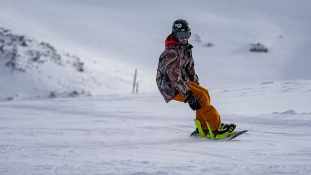 La Hoya, a pura nieve. (Turismo Esquel)