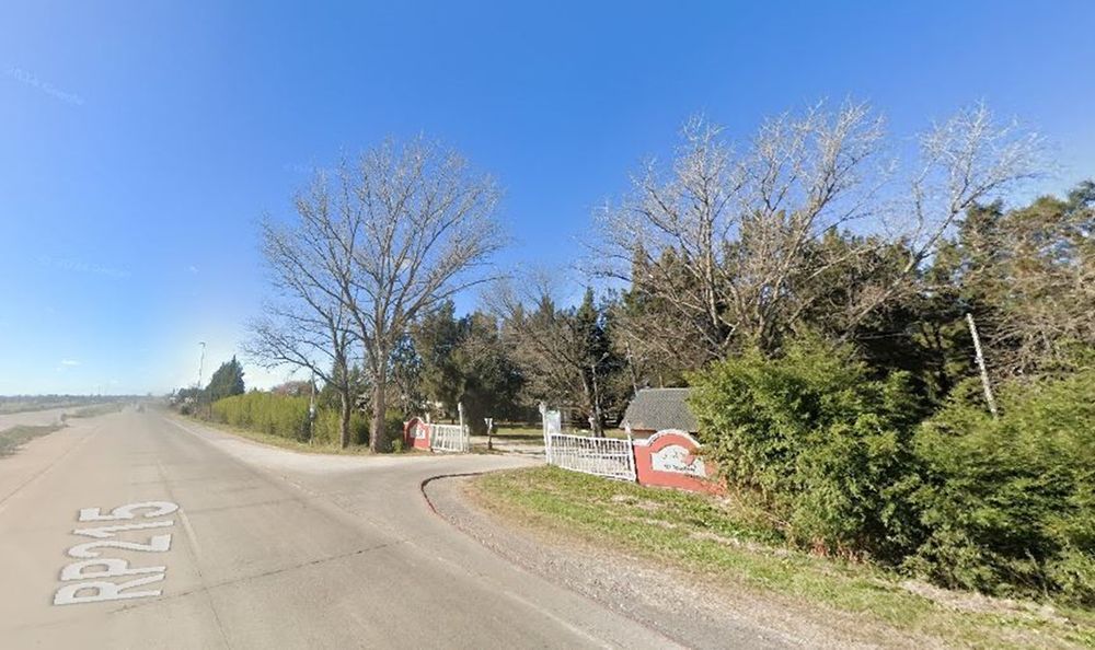 El barrio en el que vivía el jubilado que falleció podando sus árboles.&nbsp;