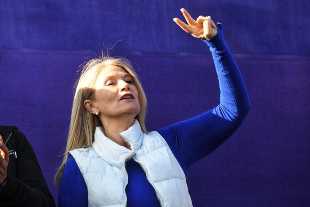 La vicegobernadora Verónica Magario.