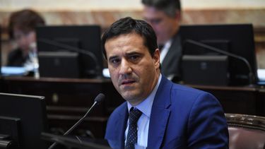 El senador Maximiano Abad.&nbsp;