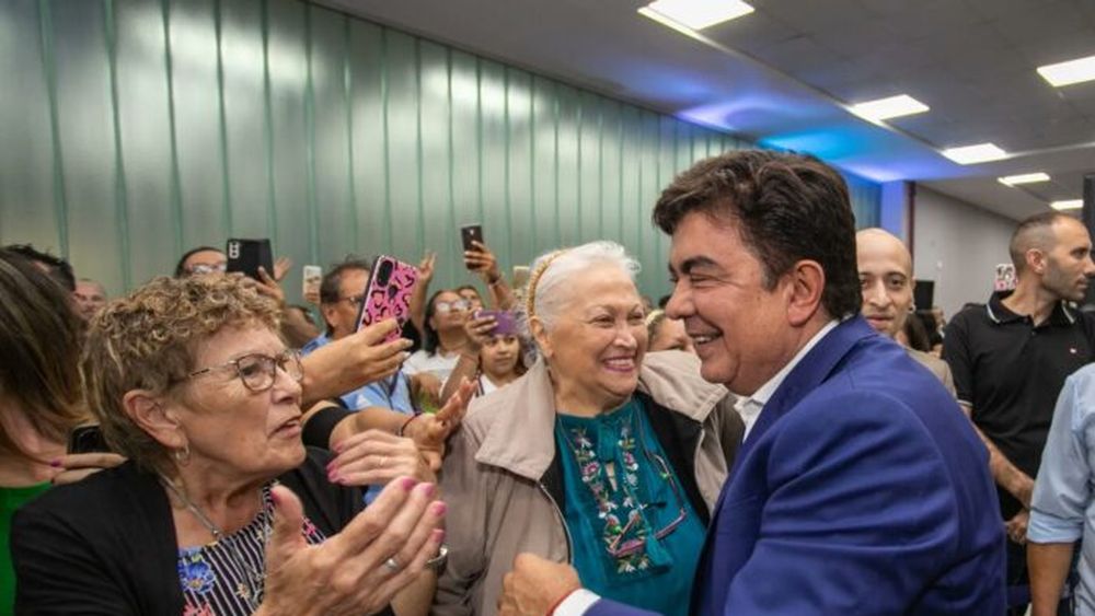 El intendente de La Matanza, Fernando Espinoza.