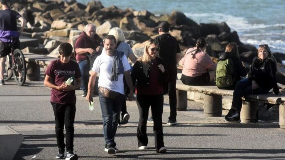 Fin de semana largo en Mar del Plata. - La Capital -