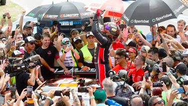 Agustín Canapino, campeón del Turismo Carretera por quinta vez.