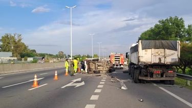 La tragedia en el Acceso Oeste.