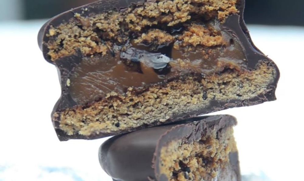 El clásico alfajor de Mar Chiquita. El clásico alfajor de Mar Chiquita.