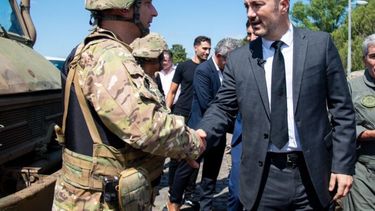 El ministro de Defensa, Luis Petri.