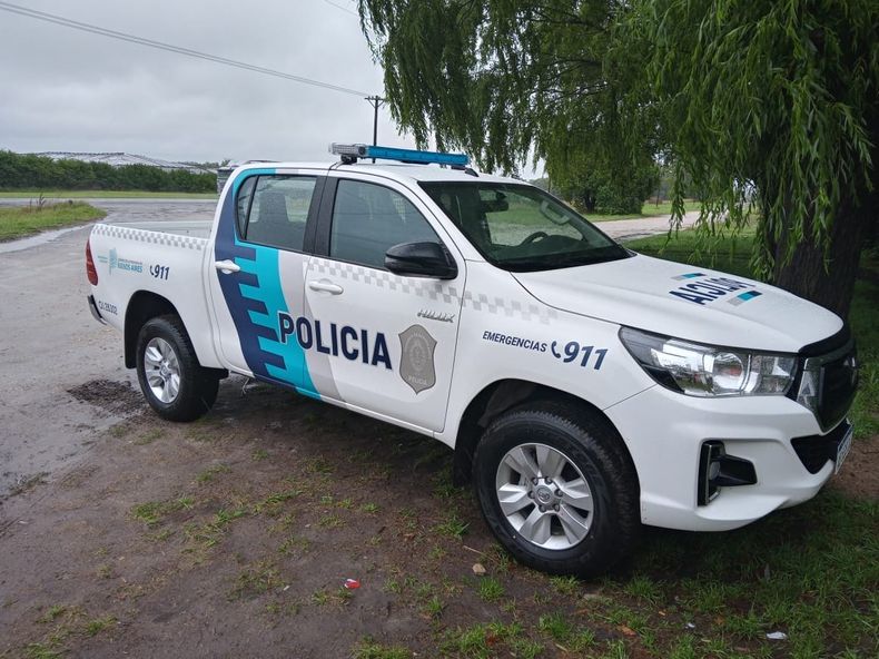 Un patrullero del Comando de Prevención Rural bonaerense.