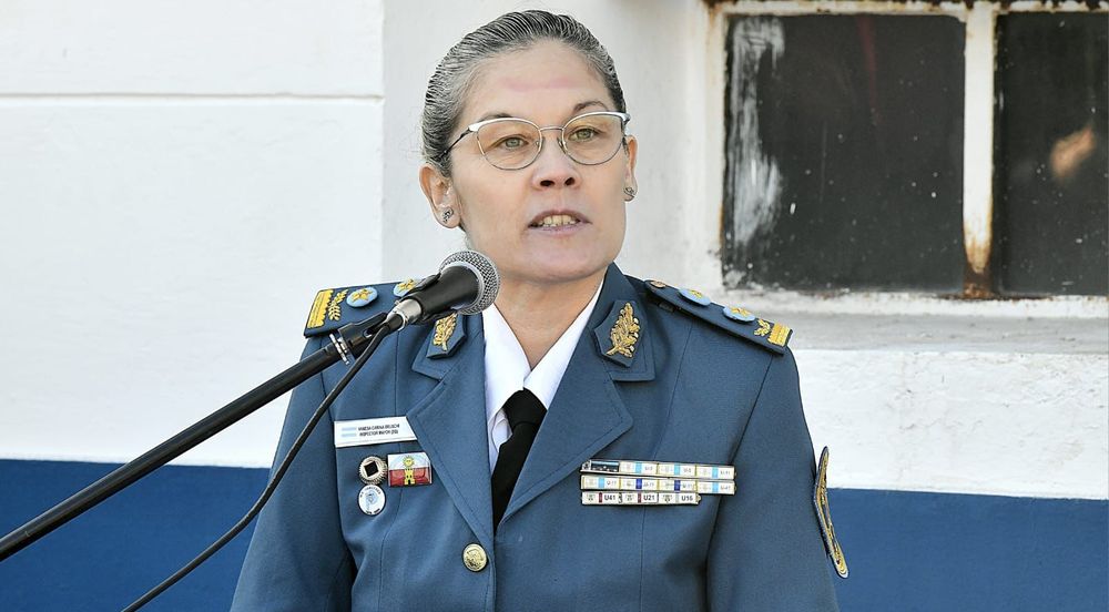 La Inspectora Mayor Vanesa Bruschi, flamante directora del penal de Mercedes.