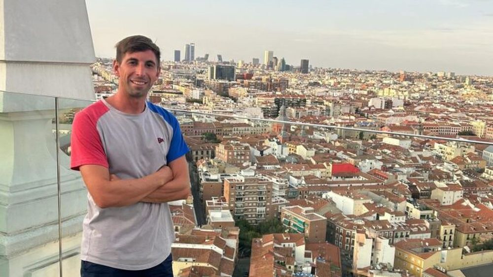 Francisco Gattabria en Madrid, España, en una foto publicada en sus redes hace unas semanas. (Facebook)