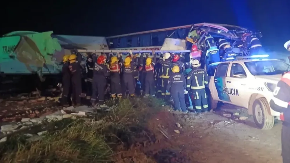 El terrible accidente en la ruta 3.