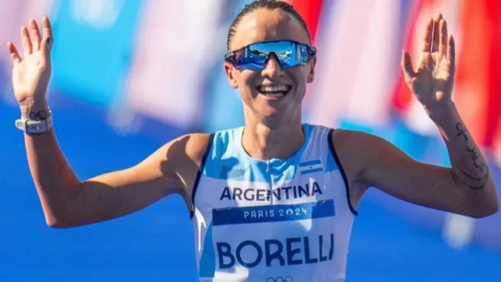 Florencia Borelli, representante olímpica en París 2024. - Instagram -