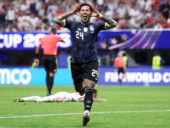 Enzo Fernández, corriendo hacia la gloria. Enzo Fernández, corriendo hacia la gloria.