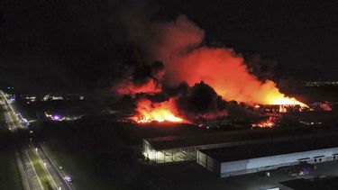 Viernes por la noche, incendio en el Polígono de Spegazzini, en Ezeiza﻿.