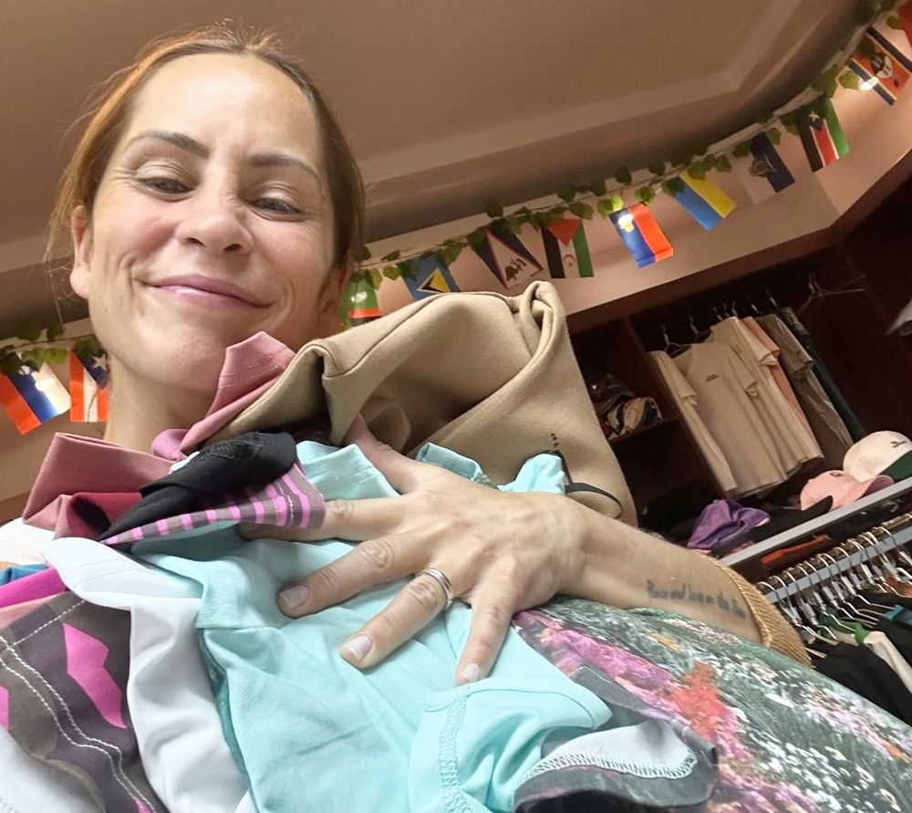 Florencia Santamaría es empresaria y creadora de la marca de indumentaria femenina Lamode. (Instagram/Florencia Santamaría)