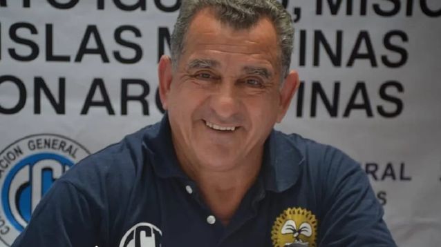 José Micíades Giménez, secretario general de la CGT Misiones.&nbsp;