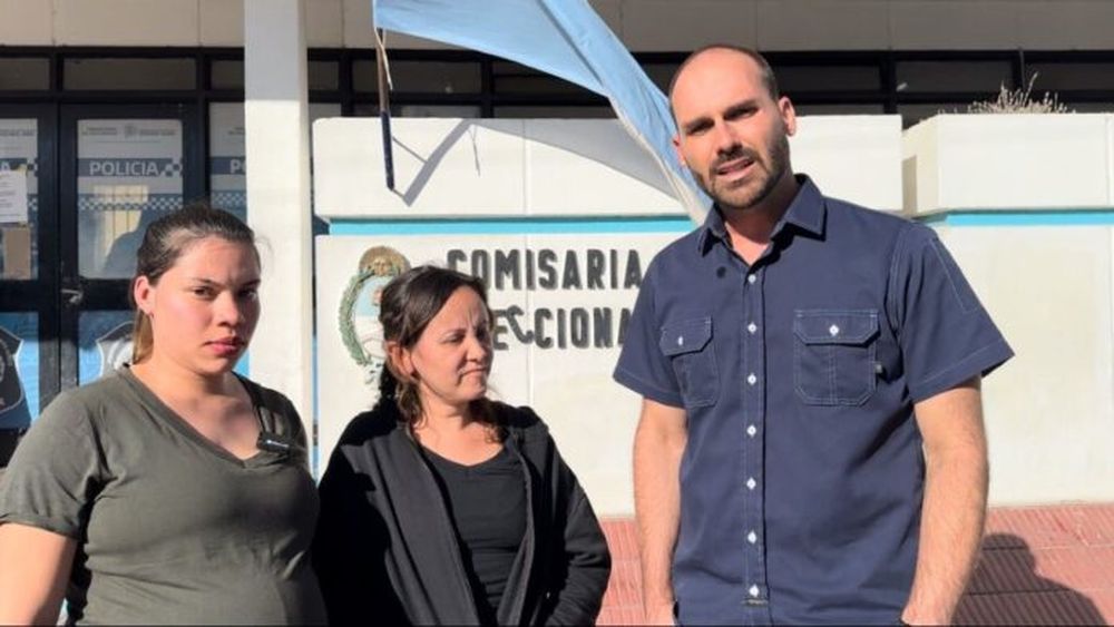 Eduardo Bolsonaro, hijo del expresidente brasileño y diputado en su país. - X -