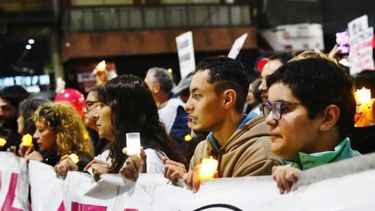 La Caminata de las Velas por el hospital Garrahan. (@PTSarg)